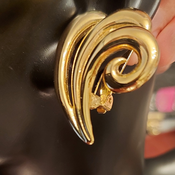 Alfred Sung vintage oversized earrings - Picture 8 of 10